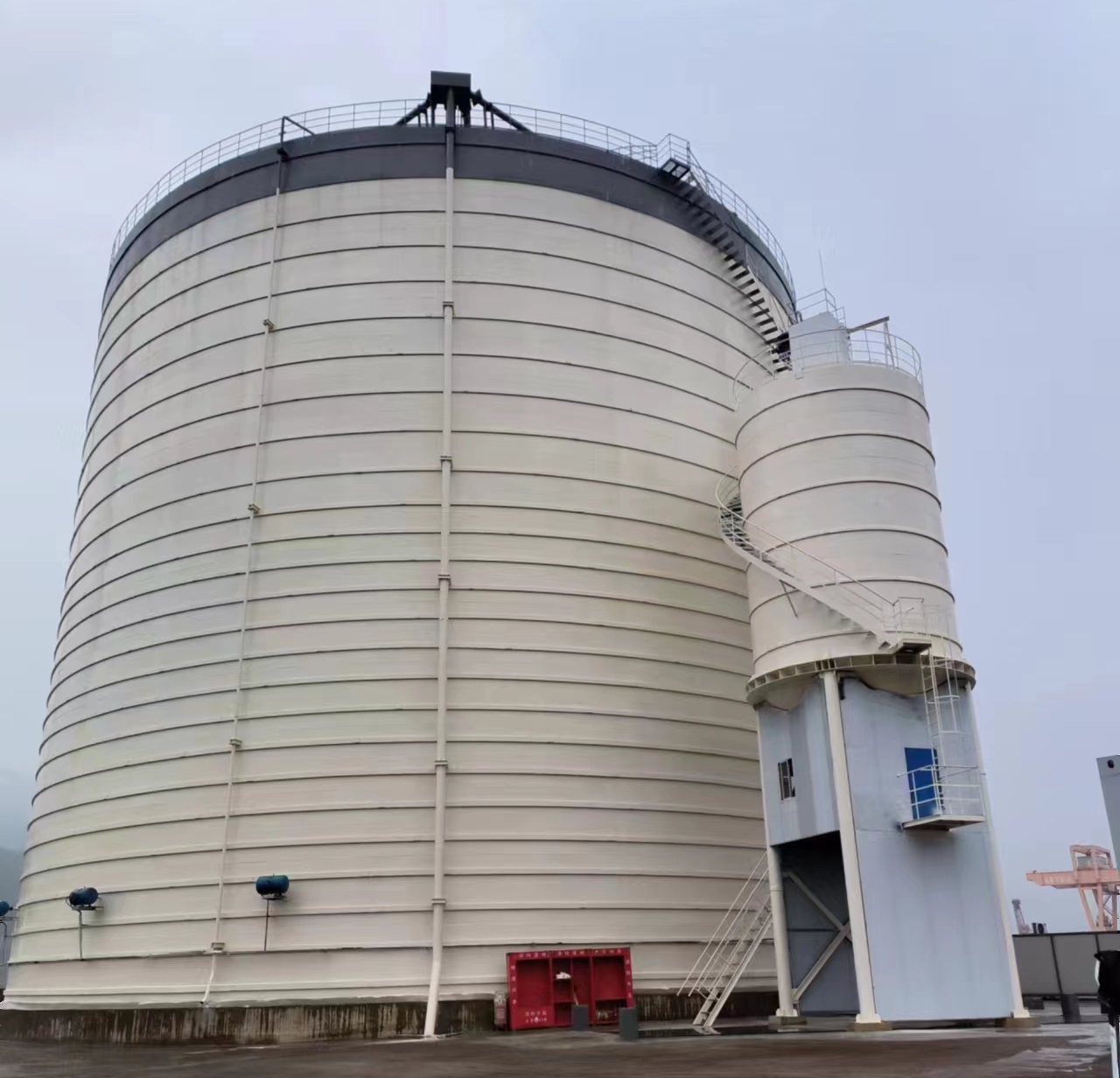 温县10万吨水泥钢板库